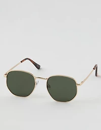 Aerie Round Hexagon Sunglasses