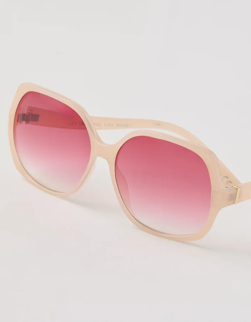 Aerie Oversized Soft Square Sunglasses