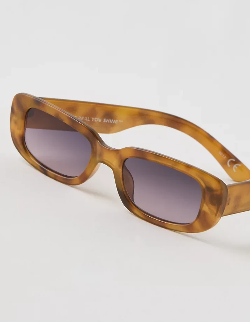 Aerie Mini Dare To Square Sunglasses