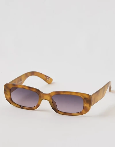 Aerie Mini Dare To Square Sunglasses