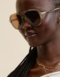 Aerie Chunky Aviator Sunglasses