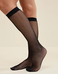 Aerie Fishnet Knee High Socks