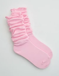 Aerie Mesh Slouch Socks
