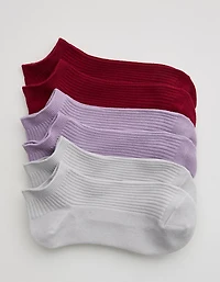 Aerie Ribbed Ankle Sock 3-Pack