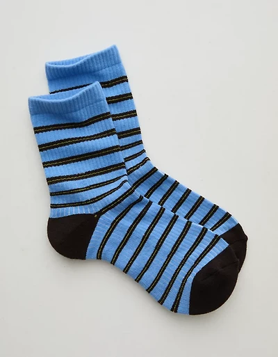 Aerie Striped Crew Socks