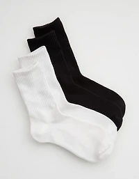 Aerie Crew Sock 2-Pack