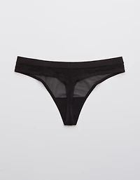 Aerie Mesh Thong Underwear