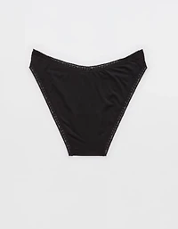SMOOTHEZ Microfiber Lace Bikini Underwear