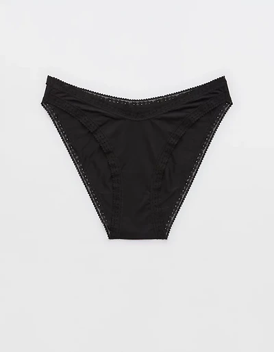SMOOTHEZ Microfiber Lace Bikini Underwear