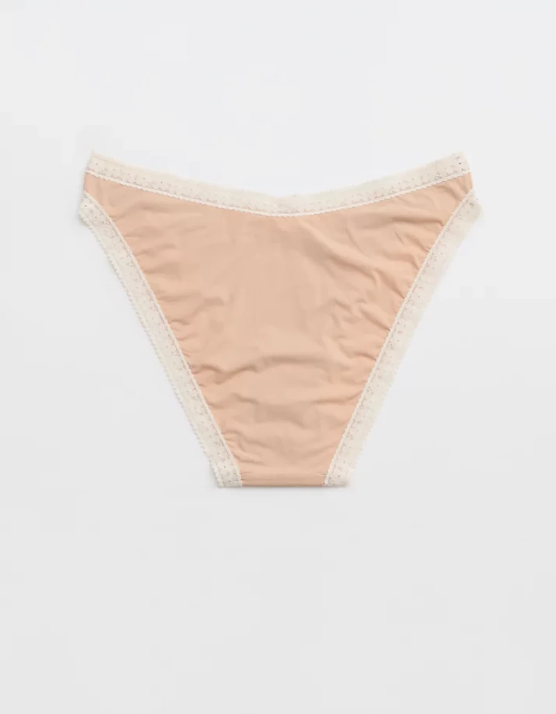 SMOOTHEZ Microfiber Lace Bikini Underwear