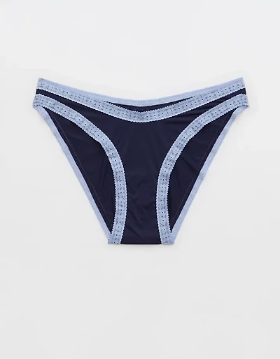 SMOOTHEZ Microfiber Lace Bikini Underwear