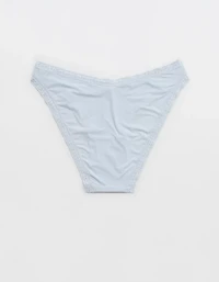 SMOOTHEZ Microfiber Lace Bikini Underwear
