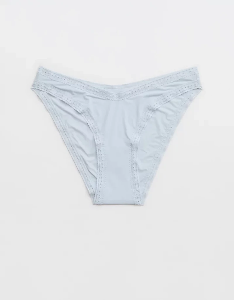 SMOOTHEZ Microfiber Lace Bikini Underwear