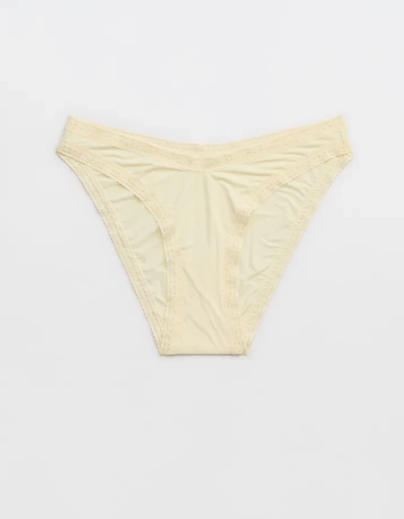 SMOOTHEZ Microfiber Lace Bikini Underwear
