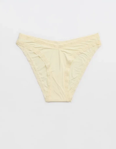 SMOOTHEZ Microfiber Lace Bikini Underwear