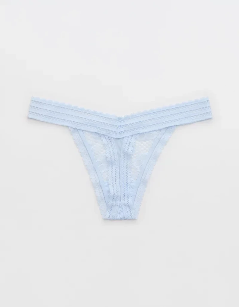 Show Off Beachside Lace Thong Underwear