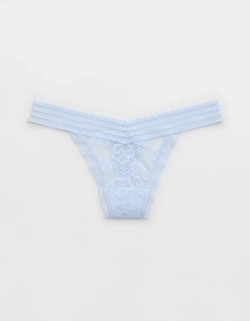 Show Off Beachside Lace Thong Underwear