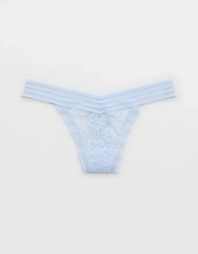 Show Off Beachside Lace Thong Underwear