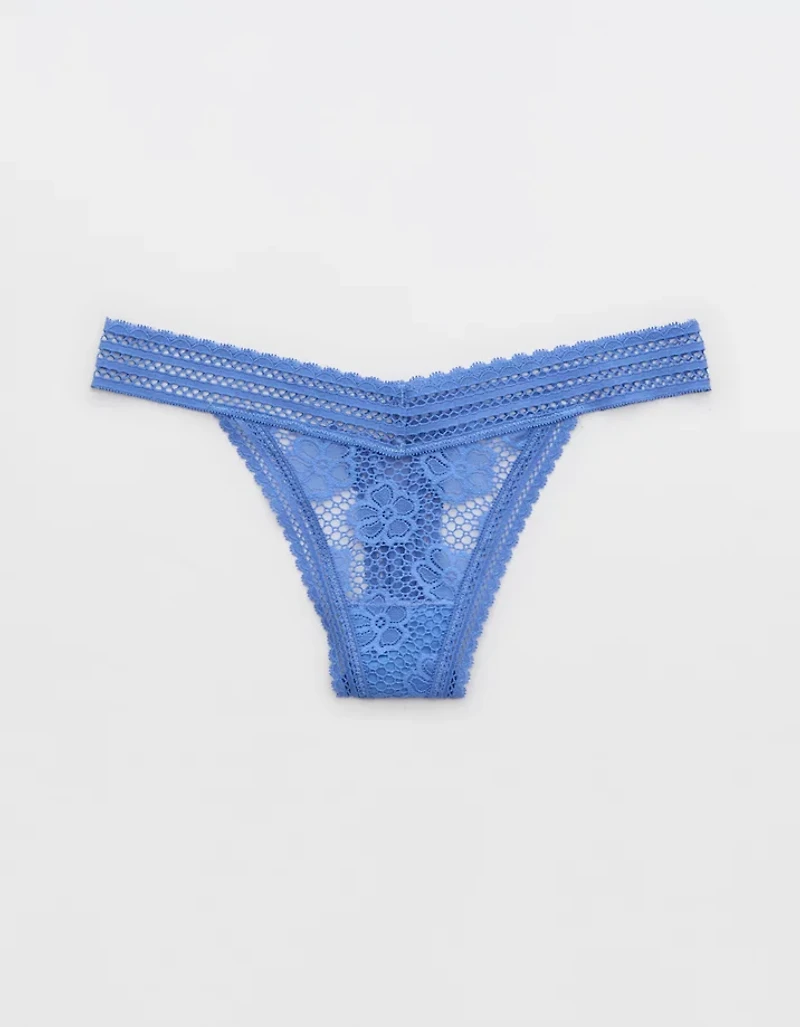 Show Off Beachside Lace Thong Underwear