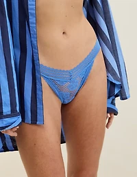 Show Off Beachside Lace Thong Underwear