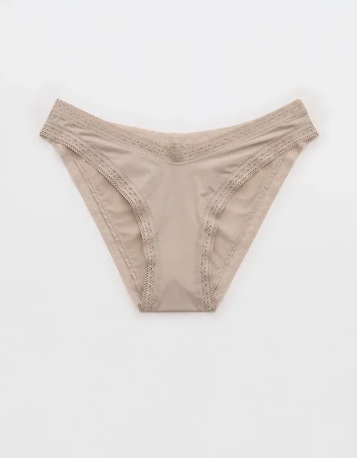 SMOOTHEZ Microfiber Lace Bikini Underwear