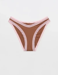 SMOOTHEZ Microfiber Lace Bikini Underwear