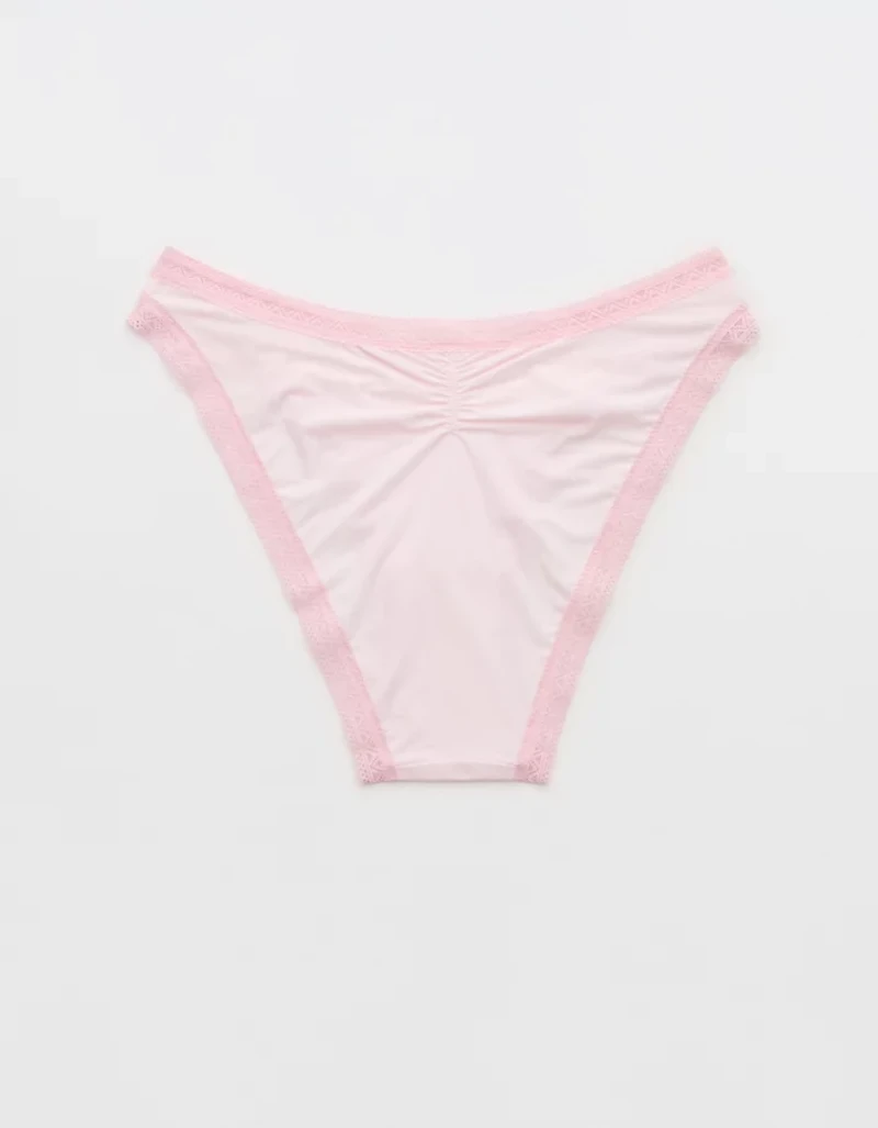 SMOOTHEZ Microfiber Lace Bikini Underwear