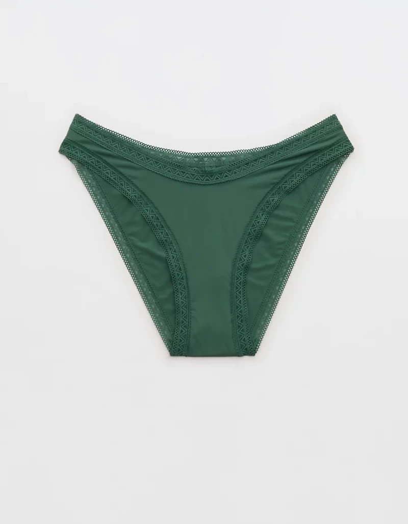 SMOOTHEZ Microfiber Lace Bikini Underwear