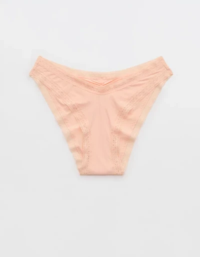 SMOOTHEZ Microfiber Lace Bikini Underwear