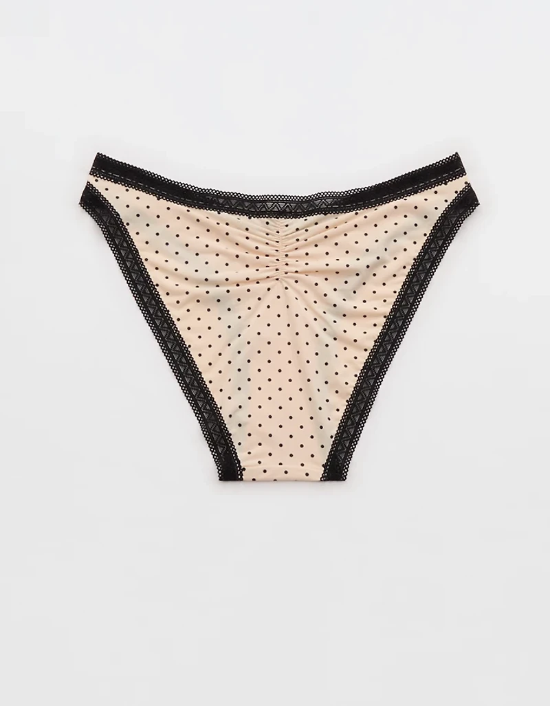 SMOOTHEZ Microfiber Lace Bikini Underwear