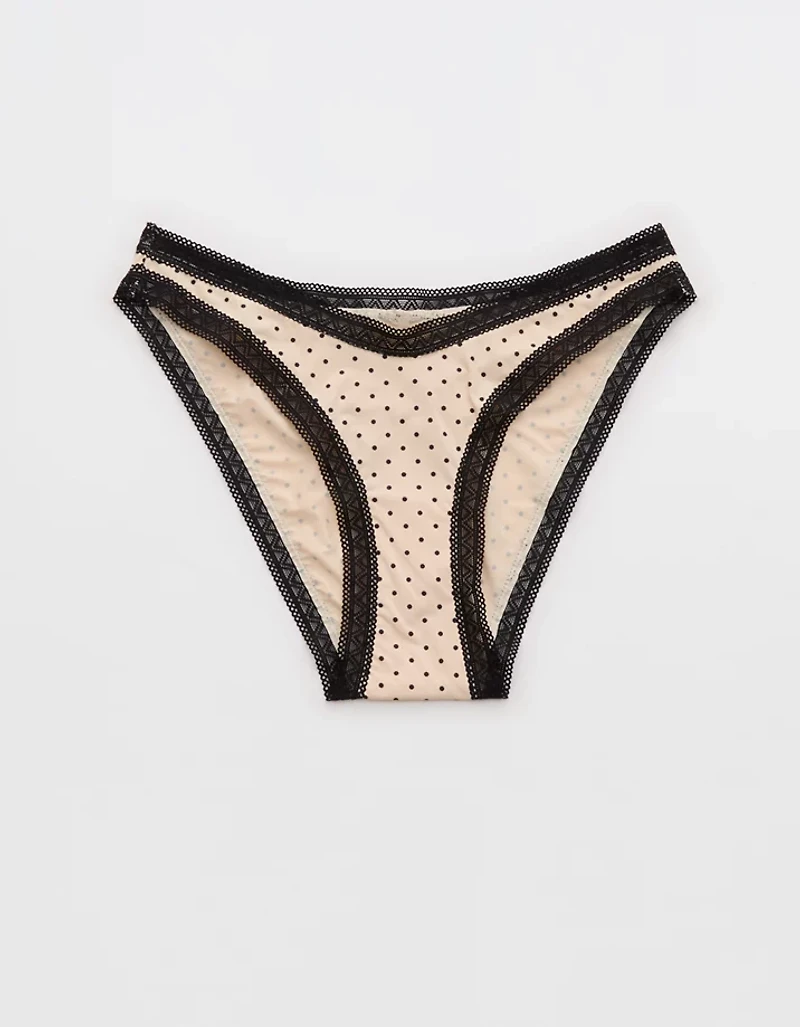 SMOOTHEZ Microfiber Lace Bikini Underwear