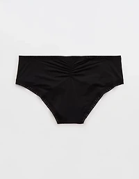 SMOOTHEZ Microfiber Lace Cheeky Underwear