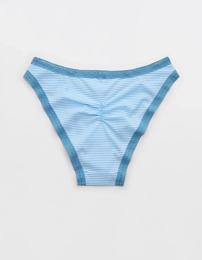 SMOOTHEZ Microfiber Lace Bikini Underwear