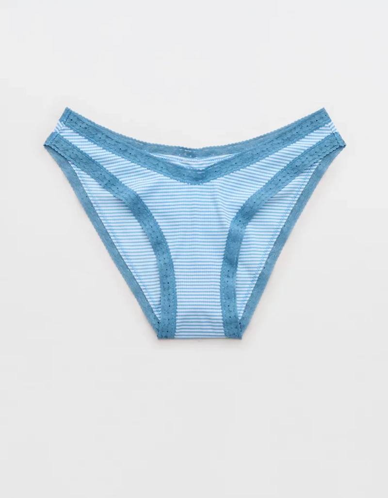 SMOOTHEZ Microfiber Lace Bikini Underwear