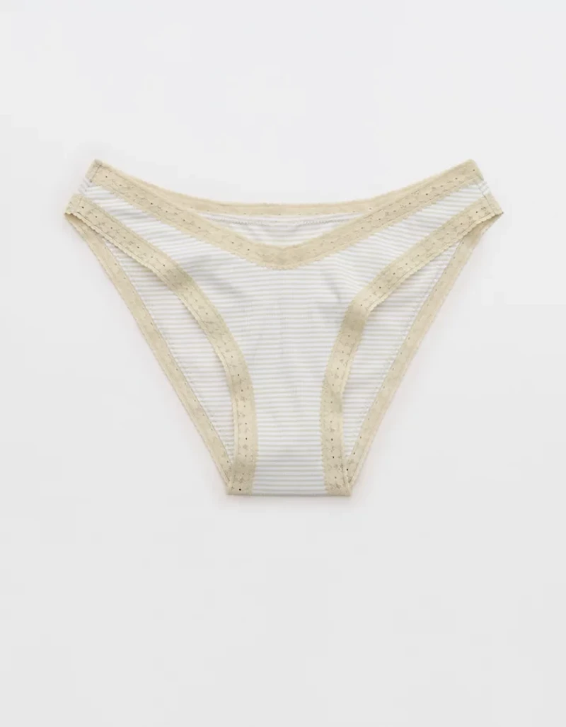 SMOOTHEZ Microfiber Lace Bikini Underwear