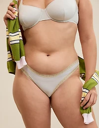 SMOOTHEZ Microfiber Lace Bikini Underwear