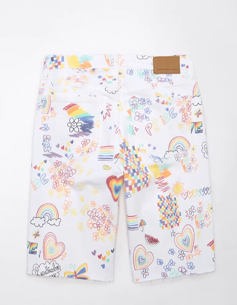 Bermuda ample à taille basse extensible Fierté AE