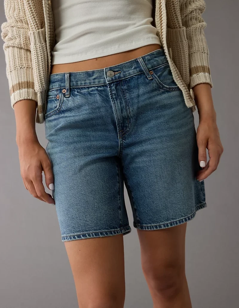 AE 8" Strigid Perfect Denim Bermuda Short