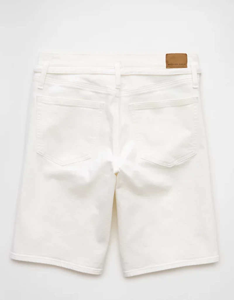AE 11" Stretch Denim High-Waisted Jort