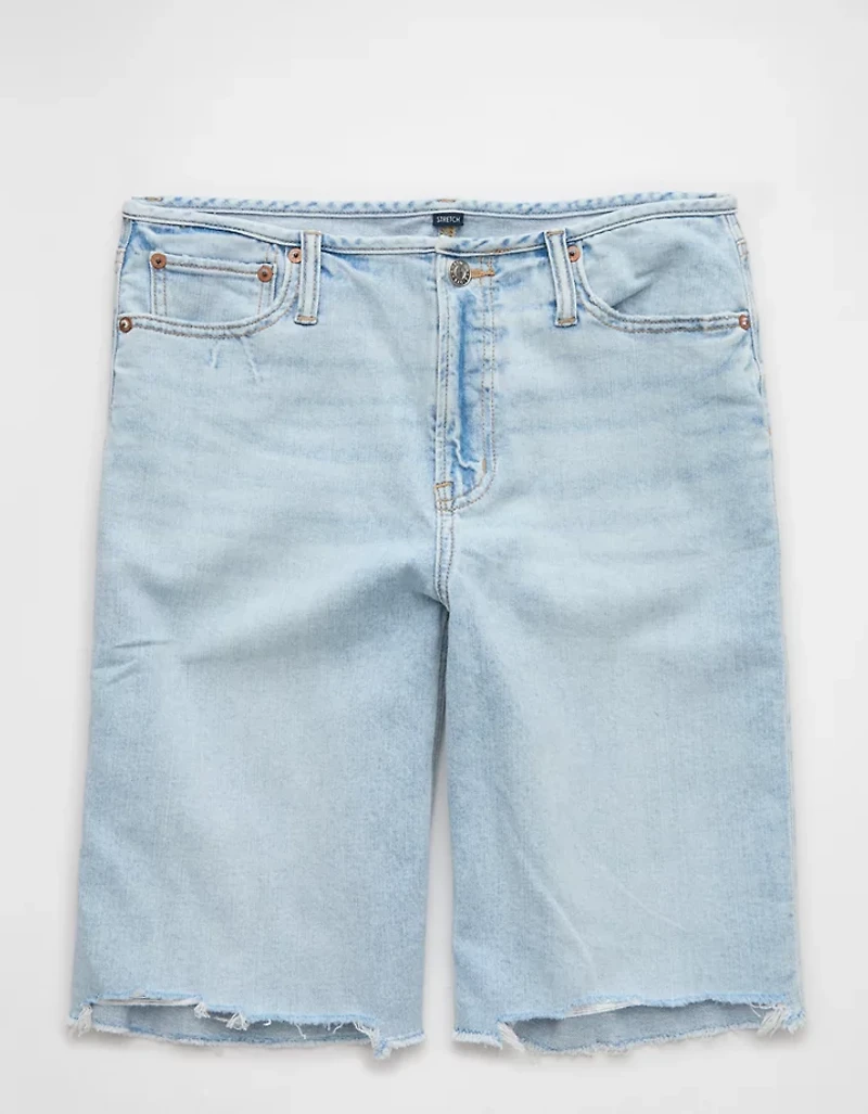 AE 11" Dreamy Drape Stretch High-Waisted Jort