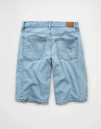 Short à jambe ballon en denim extensible de 13 po Drapé rêve AE