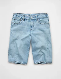 Short à jambe ballon en denim extensible de 13 po Drapé rêve AE