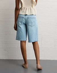 Short à jambe ballon en denim extensible de 13 po Drapé rêve AE