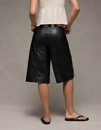 AE 15" Vegan Leather Short