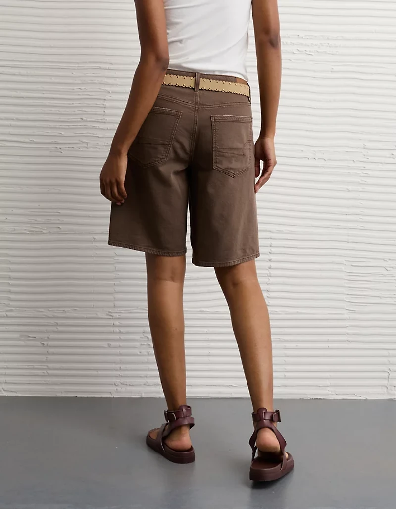 Short de 11 po à taille haute extensible Drapé rêve AE