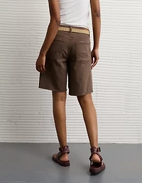 Short de 11 po à taille haute extensible Drapé rêve AE