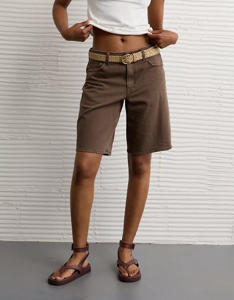 Short de 11 po à taille haute extensible Drapé rêve AE