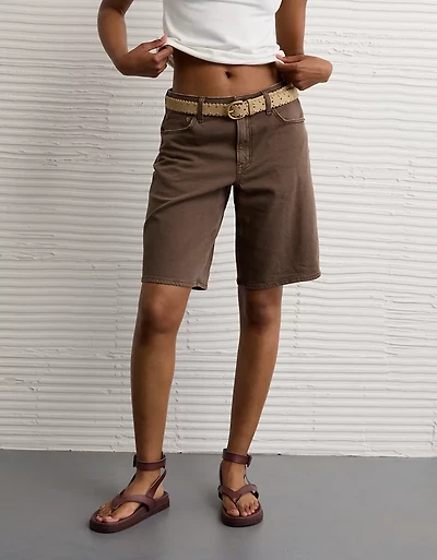 Short de 11 po à taille haute extensible Drapé rêve AE