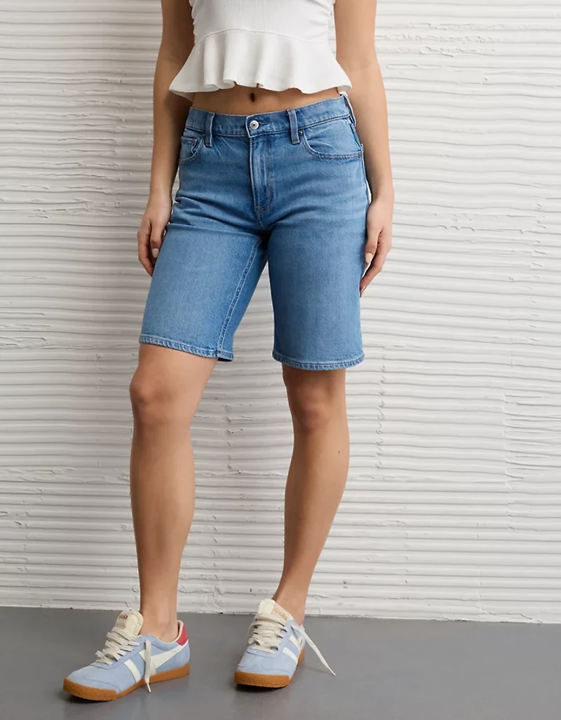 AE Stretch High-Waisted 11" Jort