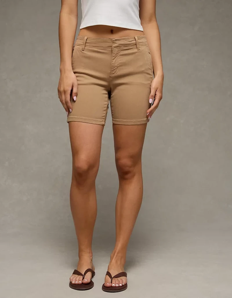 AE Stretch Low-Rise Perfect Skinny Bermuda Short